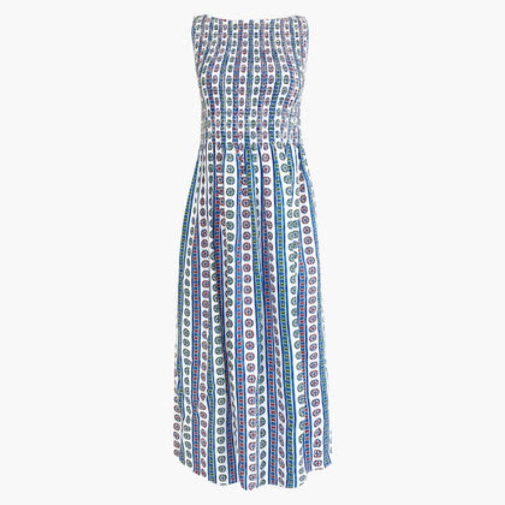 Hill House Cosima Dress - Block Prink Stripe